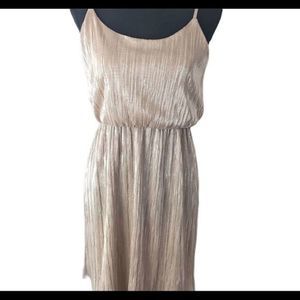 Alya Gold Mini Dress